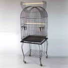 Pet Parrot Budgie Canary Cockatiel Aviary Bird Cage Open Roof with Stand Wheel