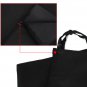 Black Pet Car Back Seat Cover Cat Dog Hammock Protector Mat Rear Cradle Basket