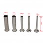 7L Stainless Steel Manual Vertical Sausage Stuffer/Filler + 5 Funnels Kitchen