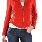Red Knit Jacket