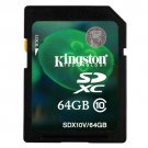 Kingston Digital 64 GB SDHC/SDXC Class 10 Card 30MB/s