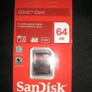 SanDisk Extreme Flash card 64 GB Class 10 SDHC