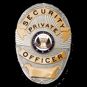 Private Security Officer Two-Tone FCBA03