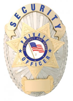 Security Private Officer Two-Tone FCBA11