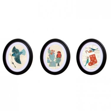 Black Collage Photo Frame Set of 3