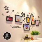 Collage Photo Frame With PVC Wall Sticker