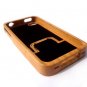 Natural Bamboo Hand Made Cell Phone Wood Hard Case - Basketball Flying Man for Iphone 4 / Iphone 4s