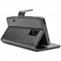 i-Blason Samsung Galaxy S5 Case - Leather Wallet Book Cover w/ Stand & Credit Card Holders (Black)