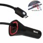 Rapid Dual Output Car Charger For Samsung Galaxy S5 (2.1amp Micro USB Power Port)