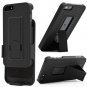 i-BLASON Transformer iPhone 5 Hard Shell Case W/ Holster & Locking Belt Swivel Clip