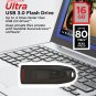 SanDisk Ultra 16GB USB 3.0 Flash Drive Memory Thumb Drive