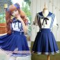 Kawaii Clothing Cute Ropa Sailor Outfit Uniform Japanese Korean Navy Bow Skirt WH268