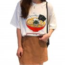Kawaii Clothing Japanese Noodles T-Shirt Ramen White Naruto Soup WH416
