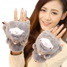 Kawaii Clothing Animal Pet Plush Cute Lolita Japan Alpaca Gloves WH429