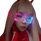 Kawaii Clothing Led Luminous Colorful Glasses Goggles Sunglasses Party WH018