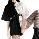 Kawaii Clothing Black White Blouse Shirt Punk Goth Harajuku Emo Korea Japan WH503