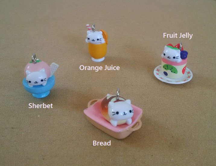 nyan nyan nyanko keychain