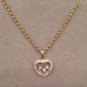 Chopard Happy Diamonds 18k Gold Heart Necklace 100% Authentic