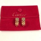 Cartier Classic Panther 18k Yellow Gold Stirrup Cufflinks Box