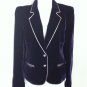 Gorgeous Azzaro Purple Velvet Jacket 40 NWOT