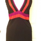 Adorable GUCCI Little Black Viscose Dress 40