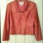 Authentic CHANEL Pink Leather Jacket 42