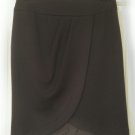 06A Chanel Runway Black Tulip Skirt Fr 36