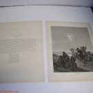 THE ASCENSION Gustav Dore Print 1880 9 1/2 x 12 1/4 See Others