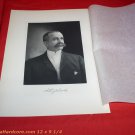 Connecticut Print Engrav Prominent Ct Resident ARTHUR DAWLEY1900s 12 x 9 1/4