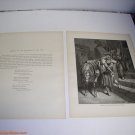 SAMARITIAN ARRIVES AT INN Gustav Dore Print 1880 9 1/2 x 12 1/4 See Others
