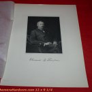 Connecticut Print Engrav Prominent Ct Resident SHERWOOD THOMPSO 1900s 12 x 9 1/4
