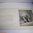 SAUL AND DAVID Gustav Dore Print 1880 9 1/2 x 12 1/4 See Others