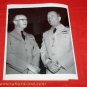 Military Photo ADMIRAL R.  BOSTWICK CARNEY& ADMIRAL ARTHUR WILLIAM RADFORD