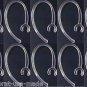 10 C "COMPATIBLE" Samsung HM1200 hm 1200 Clear Replacement Ear Hook clip loop