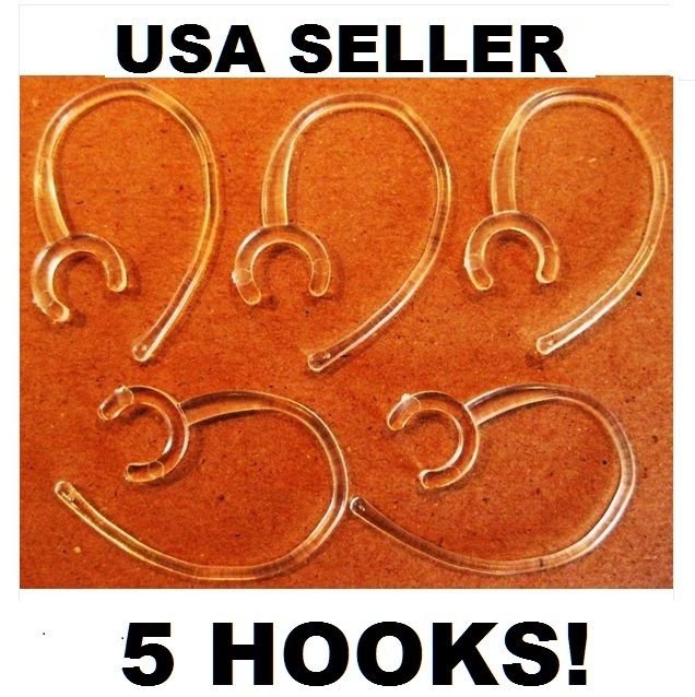 Samsung WEP870 Earhook LOOP CLIP WIRE PART 5 c PIECE FOR Bluetooth headset NEW!