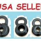 3 Universal MED BLK EAR GEL EARGEL BUD Also Fits: Jawbone Era, Motorola HK100