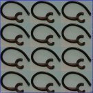 12 PLANTRONICS M155 M25 M100 M1100 M1000 BLUETOOTH EARHOOK CLIP LOOP  NoBREAK