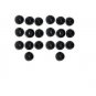 USA 20 pc Small Replacement EARBUD Tip cmptbl: Skullcandy, dr dre monster sony