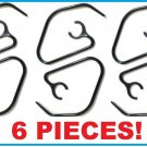 6 NEW Nokia BH 108 217 320 EARLOOP EARHOOK EAR LOOP HOOK