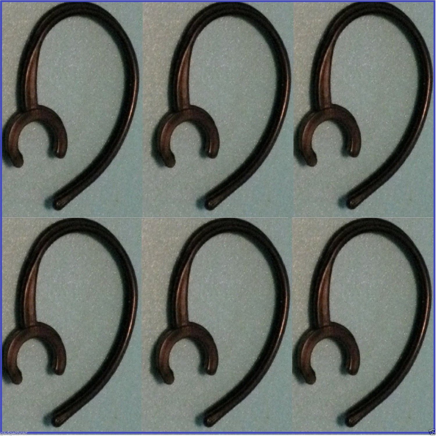 6 Motorola OEM EarHook Loop Clip HK100 HK200H12 H15 H270 H371 H375 H620 Stronger