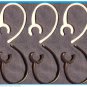 6 B/W Samsung hm3200 Bluetooth Ear Hook replacement hm3000 3000 hm6000 6000 1600