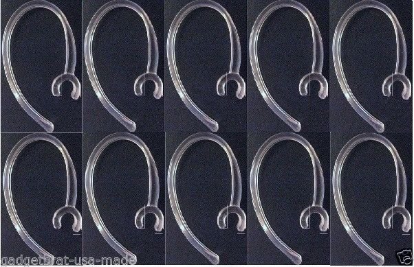 10 Clear OEM Large Clamp Earhook Bluetooth replacements Samsung Wep 460 470 475