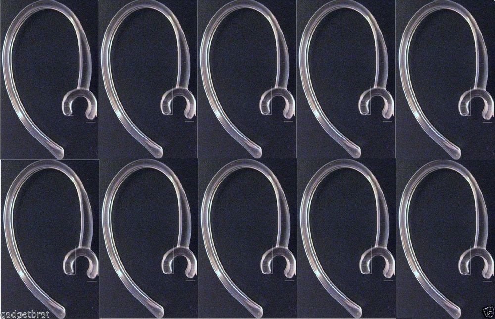 10 Clear Large Clamp Earhook Bluetooth replacements Samsung Wep 460 470 475 450