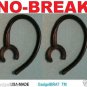 2 NoBREAK&Acirc;&reg; EARHOOKs FOR SAMSUNG WEP490 WEP 490 WIRELESS HEADSET EAR HOOKS LOOPS