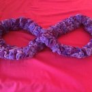 Purple Infinity Scarf