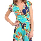 Floral Paisley romper hippie boho jumpsuit  SMALL MEDIUM LARGE