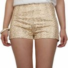 GOLD SHORTS Pants lace LARGE