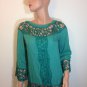Hippie top Hippie People Bohemian Free Spirit lace tunic blouse MEDIUM