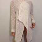 Ivory Crochet Cardigan Anthropologie. Medium Hippie Hobo Top Blouse Jacket