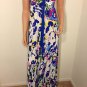 ASOS LIPSY Floral Maxi Dress long paisley hippie hobo gypsy bohemian SMALL